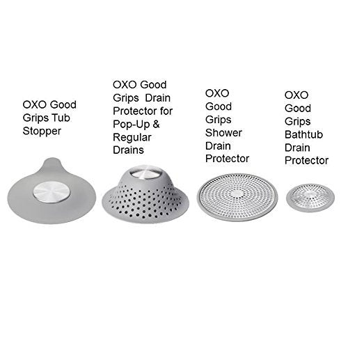 OXO Good Grips Silicone Drain Protector for Pop-Up & Regular Drains