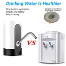 Water Bottle Dispenser, YOMYM Water Bottle Pump USB Charging Automatic Drinking Water Pump Portable Electric Water Dispenser Water Bottle Switch for Universal 5 Gallon Bottle