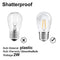 addlon LED Outdoor String Lights 48FT with 2W Dimmable Edison Vintage Plastic Bulbs and Commercial Great Weatherproof Strand - UL Listed Heavy-Duty Decorative LED Café Patio Light, Porch Market Light