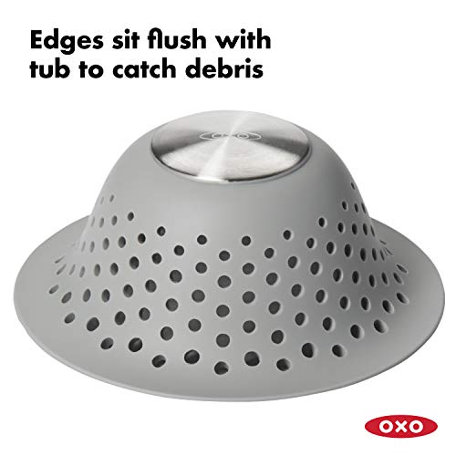 OXO Good Grips Silicone Drain Protector for Pop-Up & Regular Drains