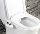 Luxe Bidet Neo 185 (Elite) Non-Electric Bidet Toilet Attachment w/ Self-cleaning Dual Nozzle and Easy Water Pressure Adjustment for Sanitary and Feminine Wash (White and White)