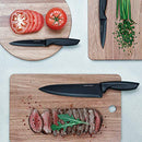Stainless Steel Knife Set with Block - 13 Kitchen Knives Set Chef Knife Set with Knife Sharpener, 6 Steak Knives, Bonus Peeler Scissors Cheese Pizza Knife and Acrylic Stand by Home Hero