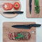 Stainless Steel Knife Set with Block - 13 Kitchen Knives Set Chef Knife Set with Knife Sharpener, 6 Steak Knives, Bonus Peeler Scissors Cheese Pizza Knife and Acrylic Stand by Home Hero