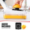 Fullstar Vegetable Chopper Onion Chopper Dicer - Peeler Food Chopper Salad Chopper Vegetable Cutter Vegetable Spiralizer Vegetable Slicer Zoodle Maker Lemon Squeezer Egg Separator Egg Slicer
