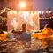 addlon LED Outdoor String Lights 48FT with 2W Dimmable Edison Vintage Plastic Bulbs and Commercial Great Weatherproof Strand - UL Listed Heavy-Duty Decorative LED Café Patio Light, Porch Market Light