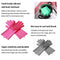 Magic Dishwashing Cleaning Sponge Gloves Reusable Silicone Brush Scrubber Gloves Heat Resistant for Dishwashing Kitchen Bathroom Cleaning Pet Hair Care Car Washing (Green)