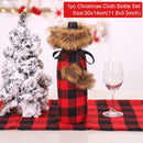 Christmas Wine Bottle Cover